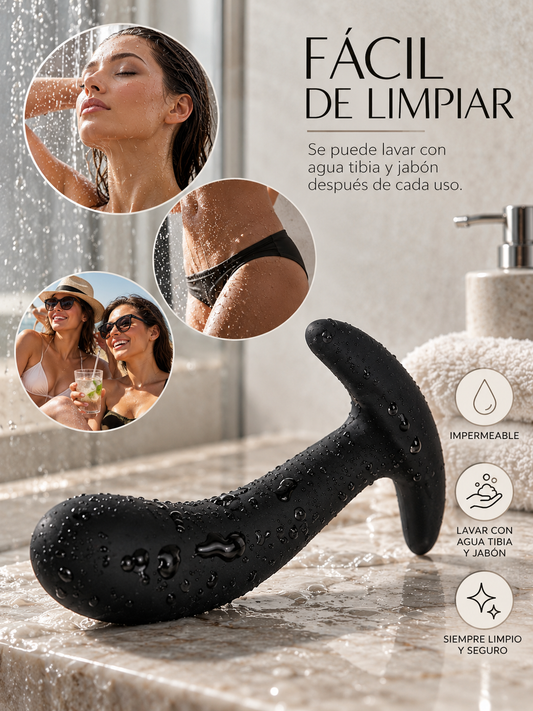 Set x3 de Plugs Anales Curvos de Silicona – Estimulación Prostática