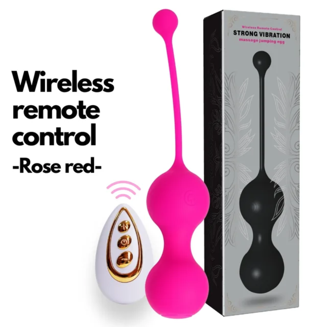Bolas de Kegel 10 Modos de Vibración con Control Remoto y doble motor