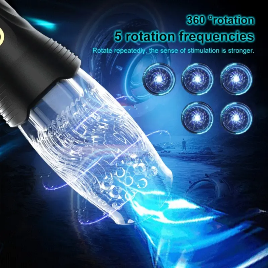 Masturbador Masculino Cyclone 360°