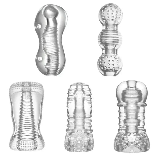 Masturbador Translúcido 3D — Estimulación Realista