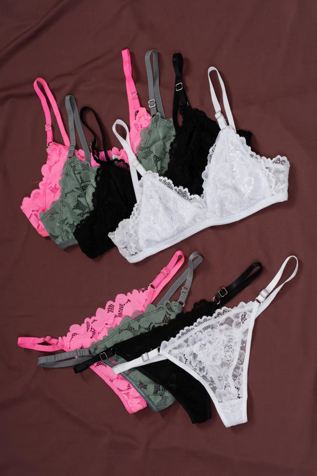 Art.819 Conjunto Bralette Puntilla