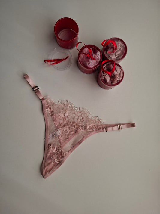 P024 Less regulable de tul bordado x1