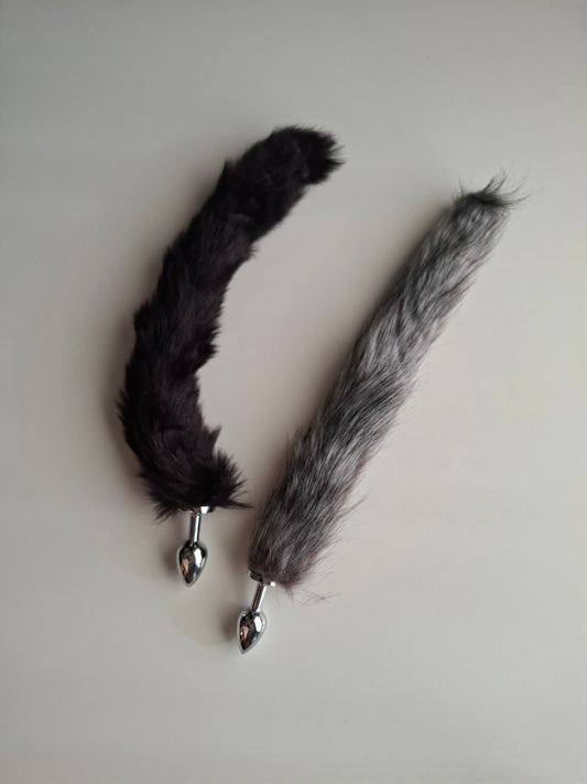 Plug Anal con Cola de Zorro