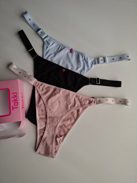 Art 4078 Pack x3 Regulable Algodón y Lycra