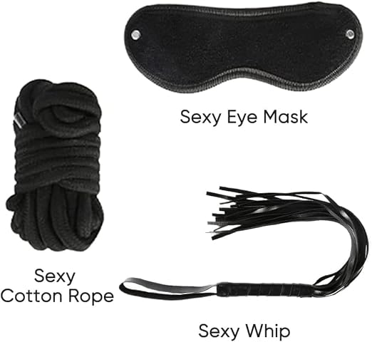 Kit BDSM 10 Piezas – Set Completo de Juego en Pareja
