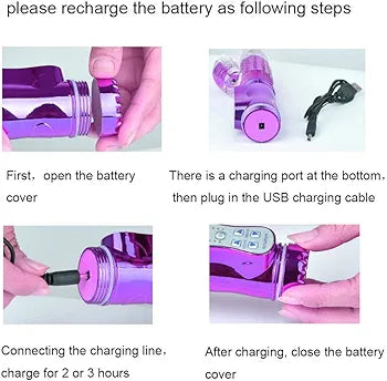 Vibrador Rabbit sube y baja