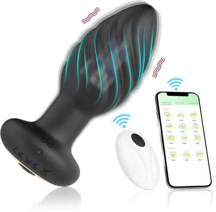 PLUG ANAL VIBRADOR CON CONTROL APP