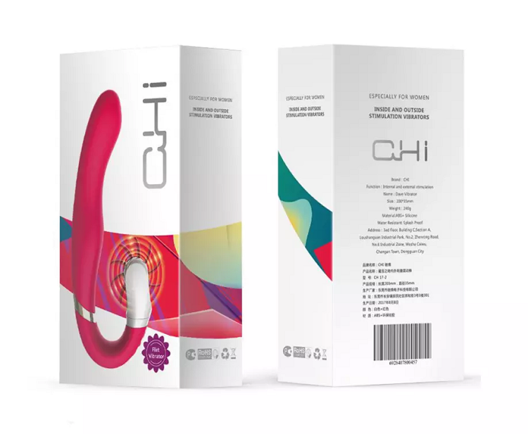 Vibrador 2 en 1 Doble Estimulación Interna y Externa con Rotación y Vibración
