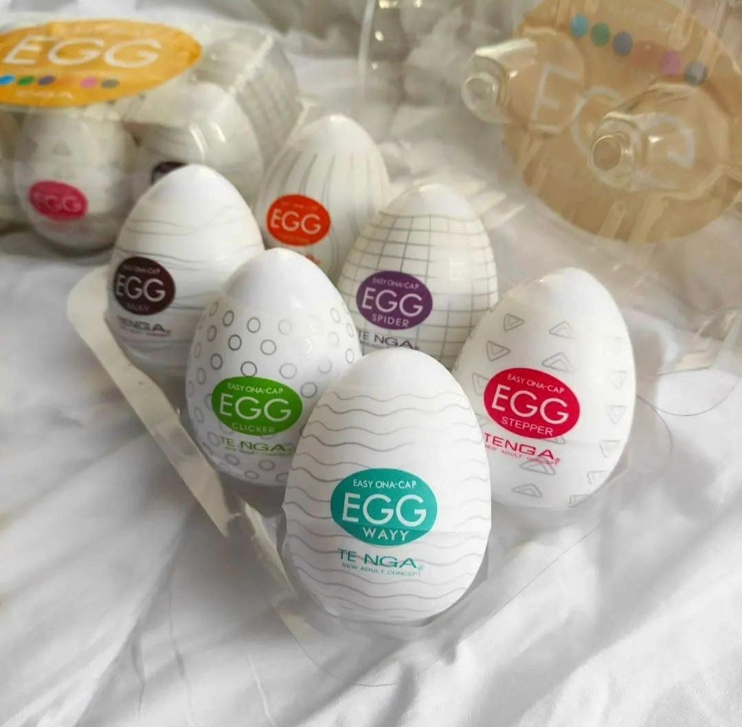 Masturbador Tenga Egg 6 diferentes texturas