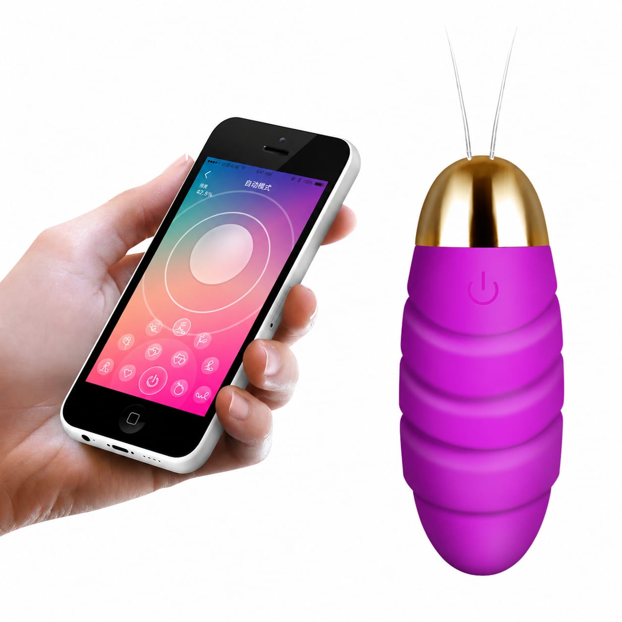 Huevo Vibrador Inteligente con Control por App 10 Modos de Vibración