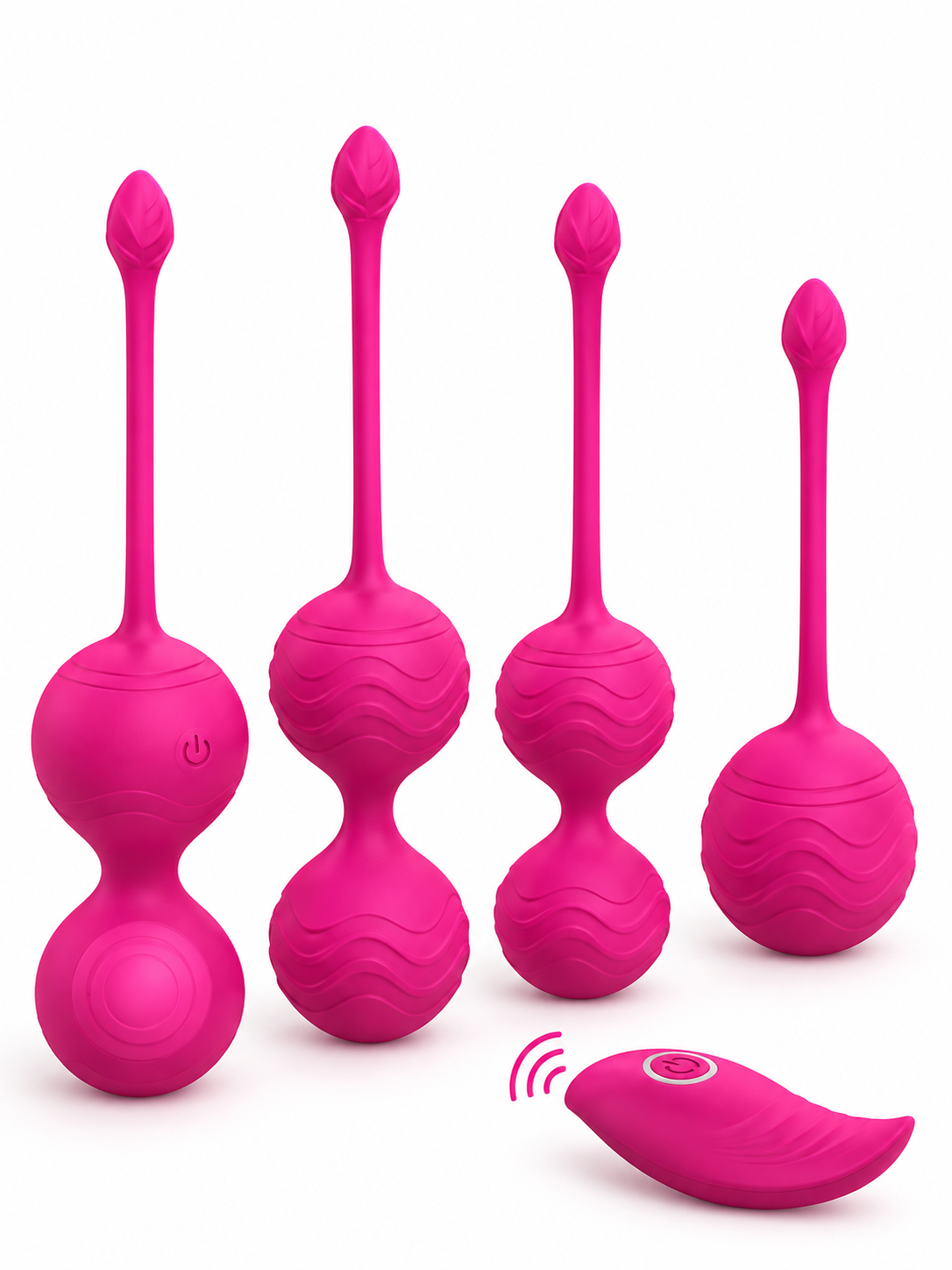 Set de Bolas de Kegel con Vibración y Control Remoto