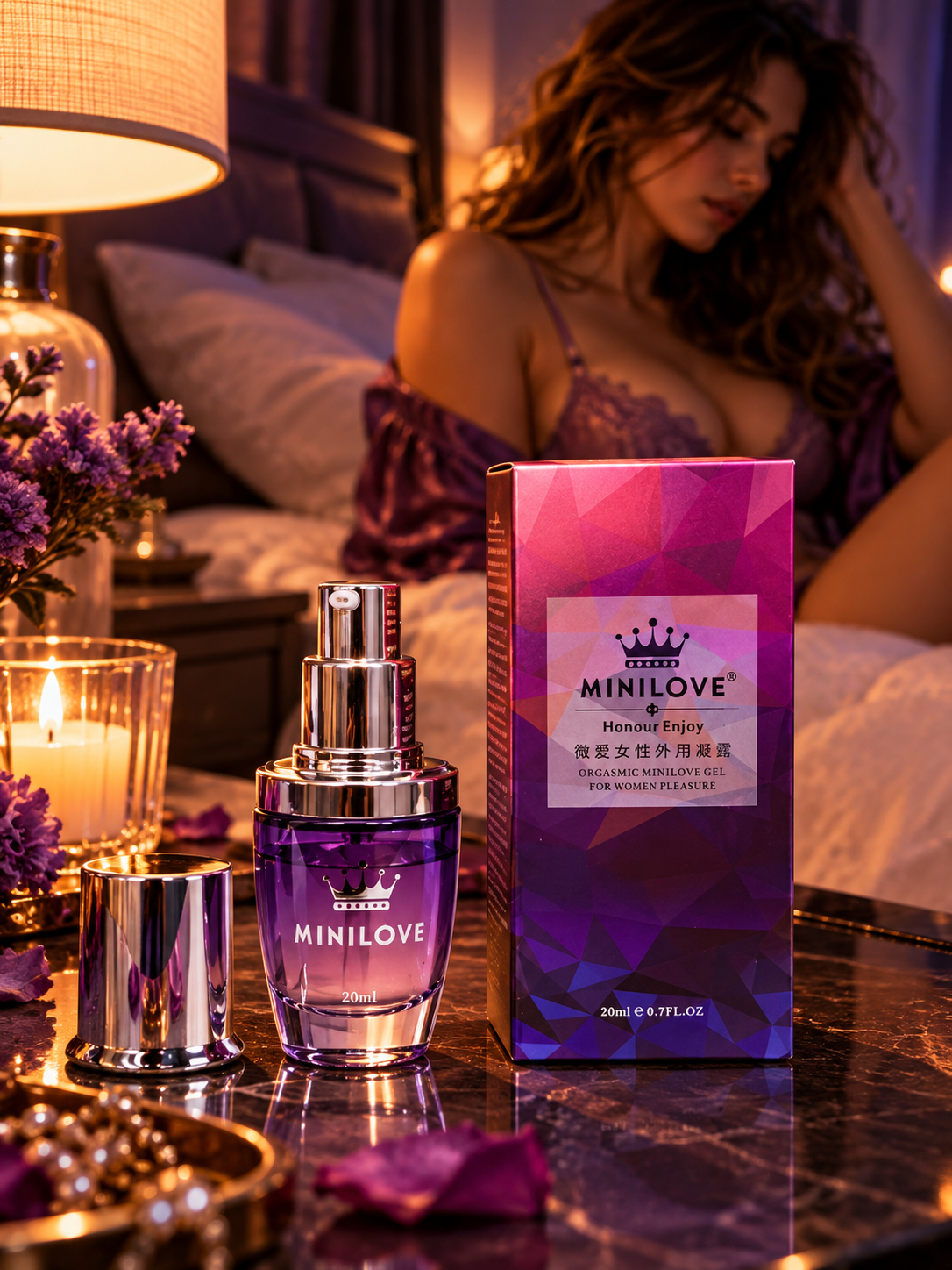 Gel de Placer Orgásmico para Mujeres Mini Love – (20 ml)