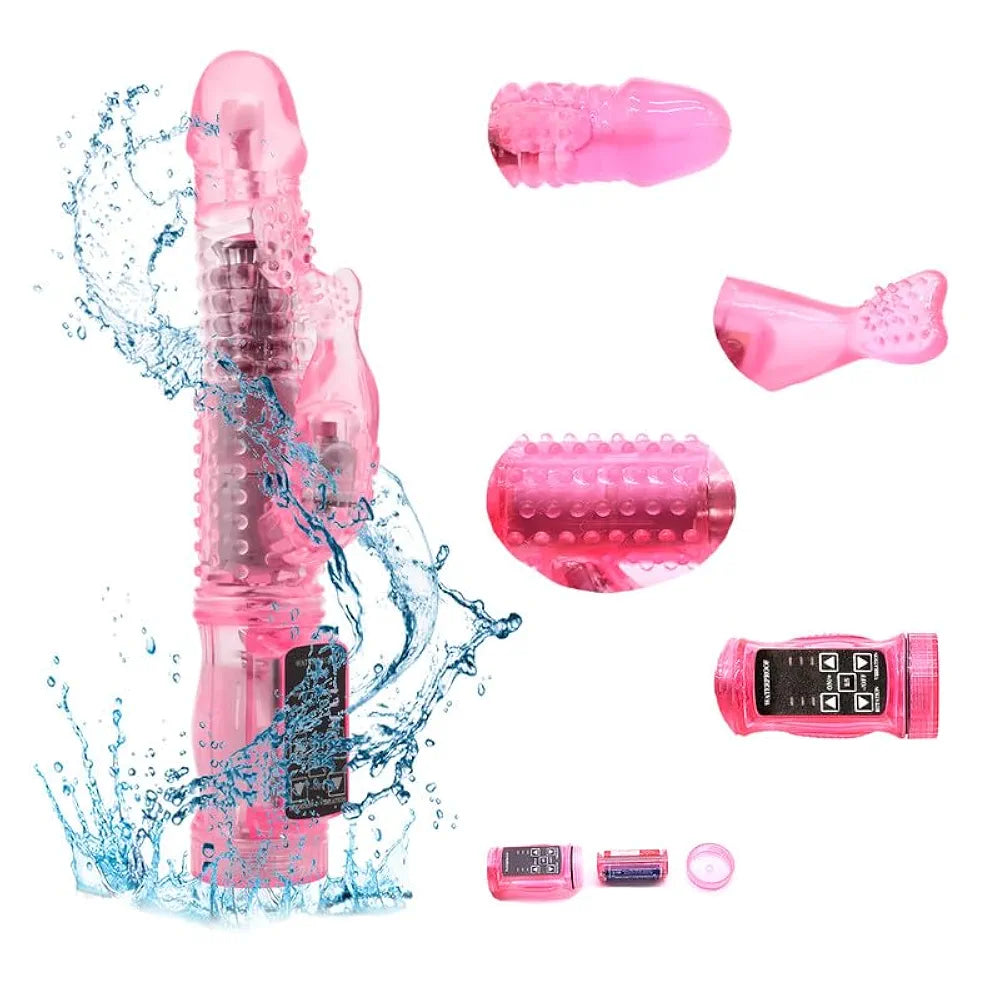 Vibrador Rotativo Rabit 360°