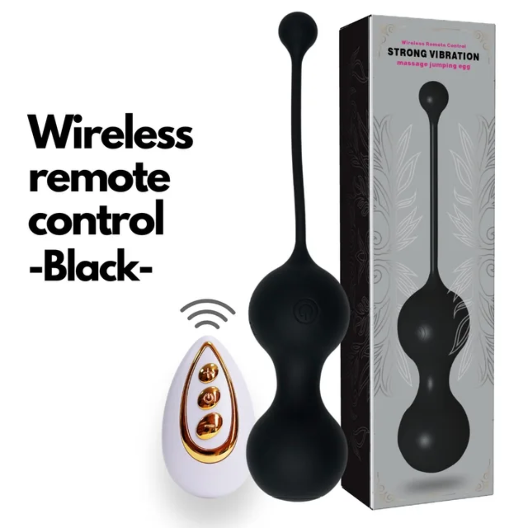 Bolas de Kegel 10 Modos de Vibración con Control Remoto y doble motor