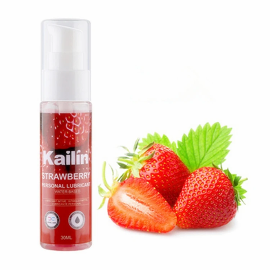 Lubricante comestible Kailin H2O – Sabor Fresa