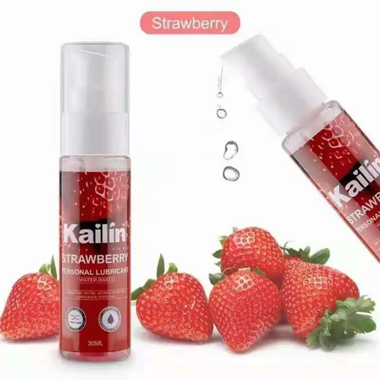 Lubricante comestible Kailin H2O – Sabor Fresa