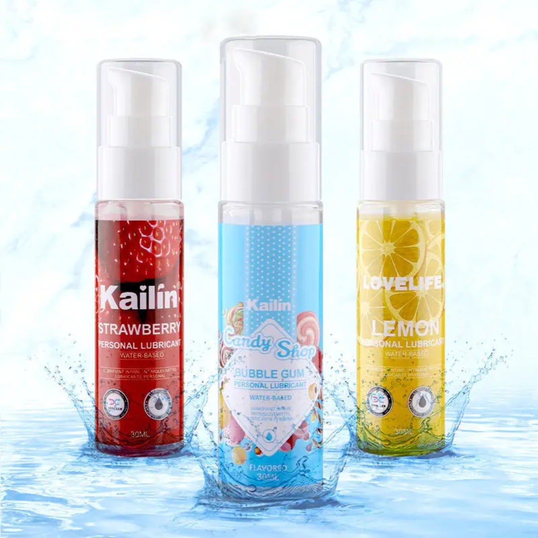Lubricante comestible Kailin H2O – Sabor Fresa