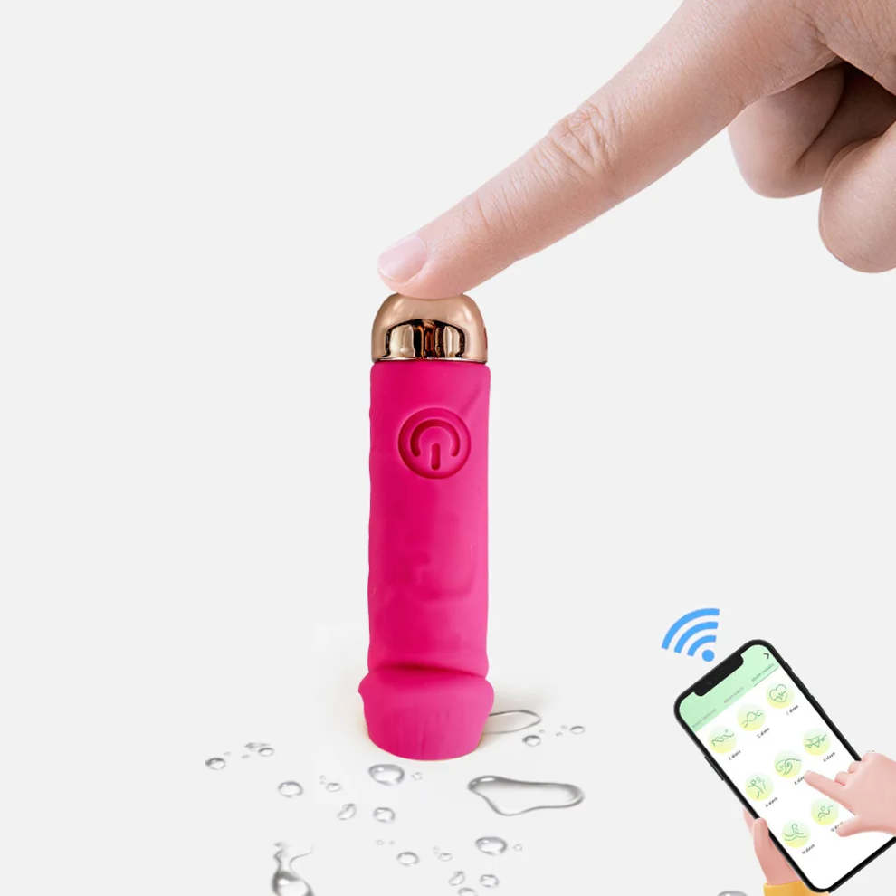 Mini Vibrador con App – 10 Frecuencias