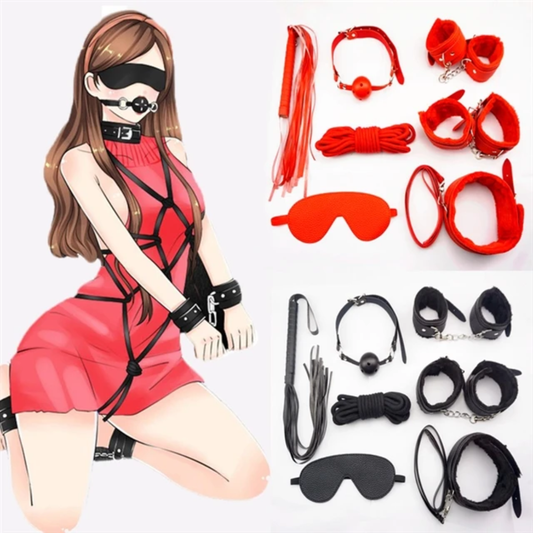 Kit Bondage Erótico – Set de 7 Piezas Ajustable