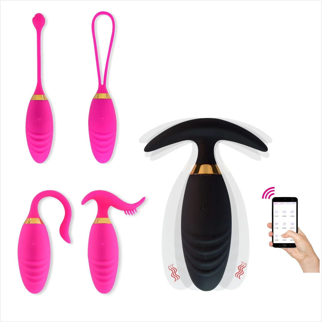 Vibrador Inteligente - 5 Estilos +10 Modos de Vibración  - 5 Formas de Sentir