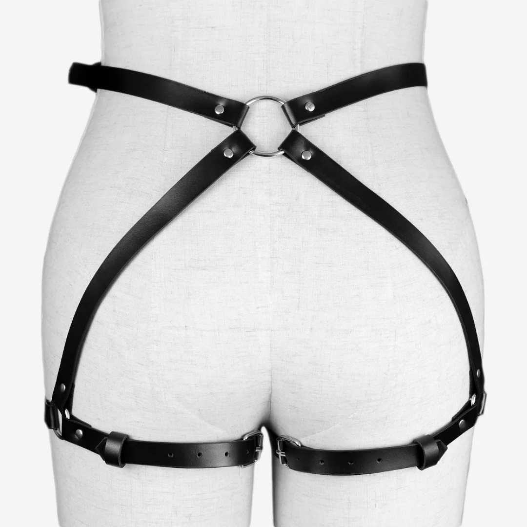 Arnés Bondage Estilo Gótico Ajustable