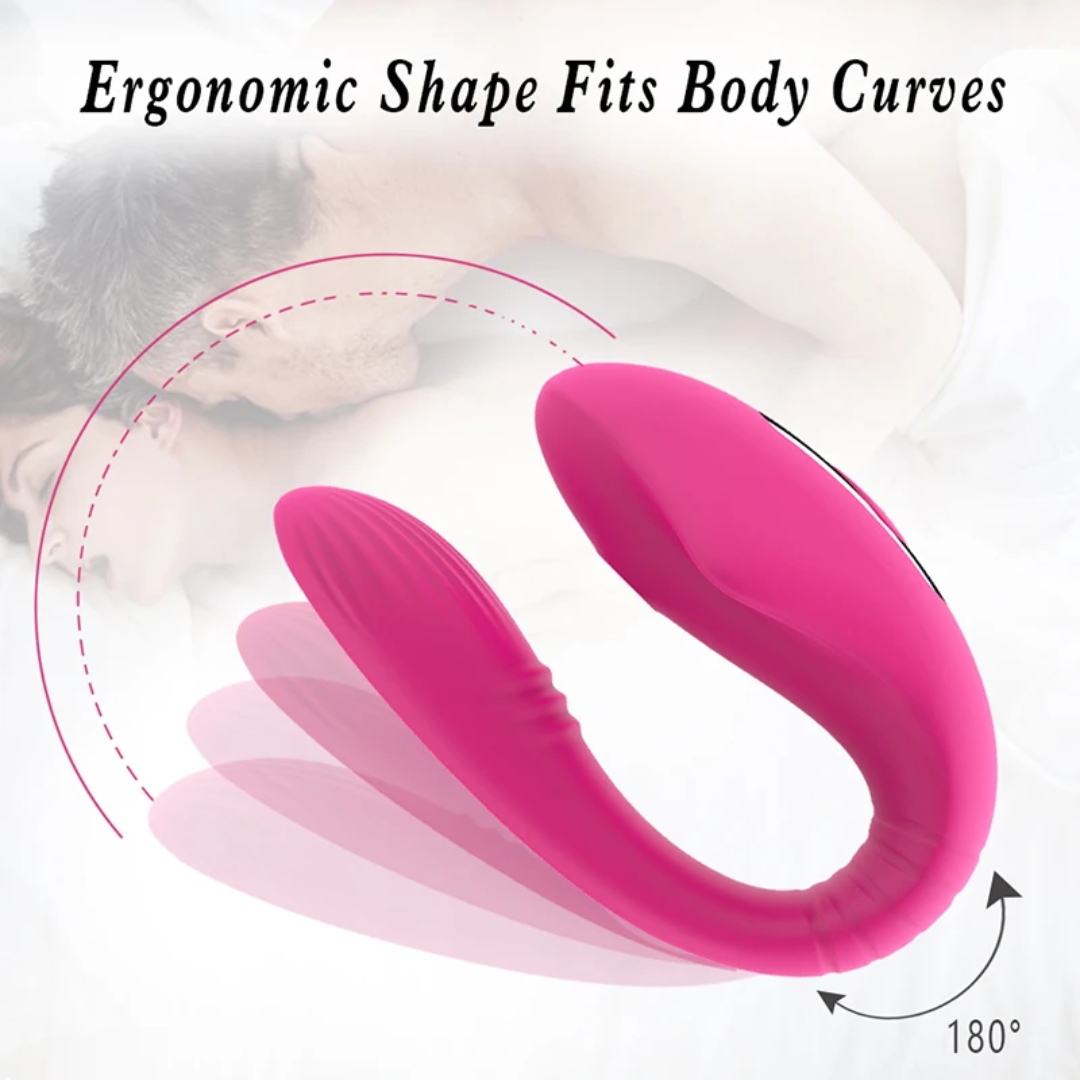 Estimulador Vibrador con Control Remoto – 5 Succión + 8 Vibración