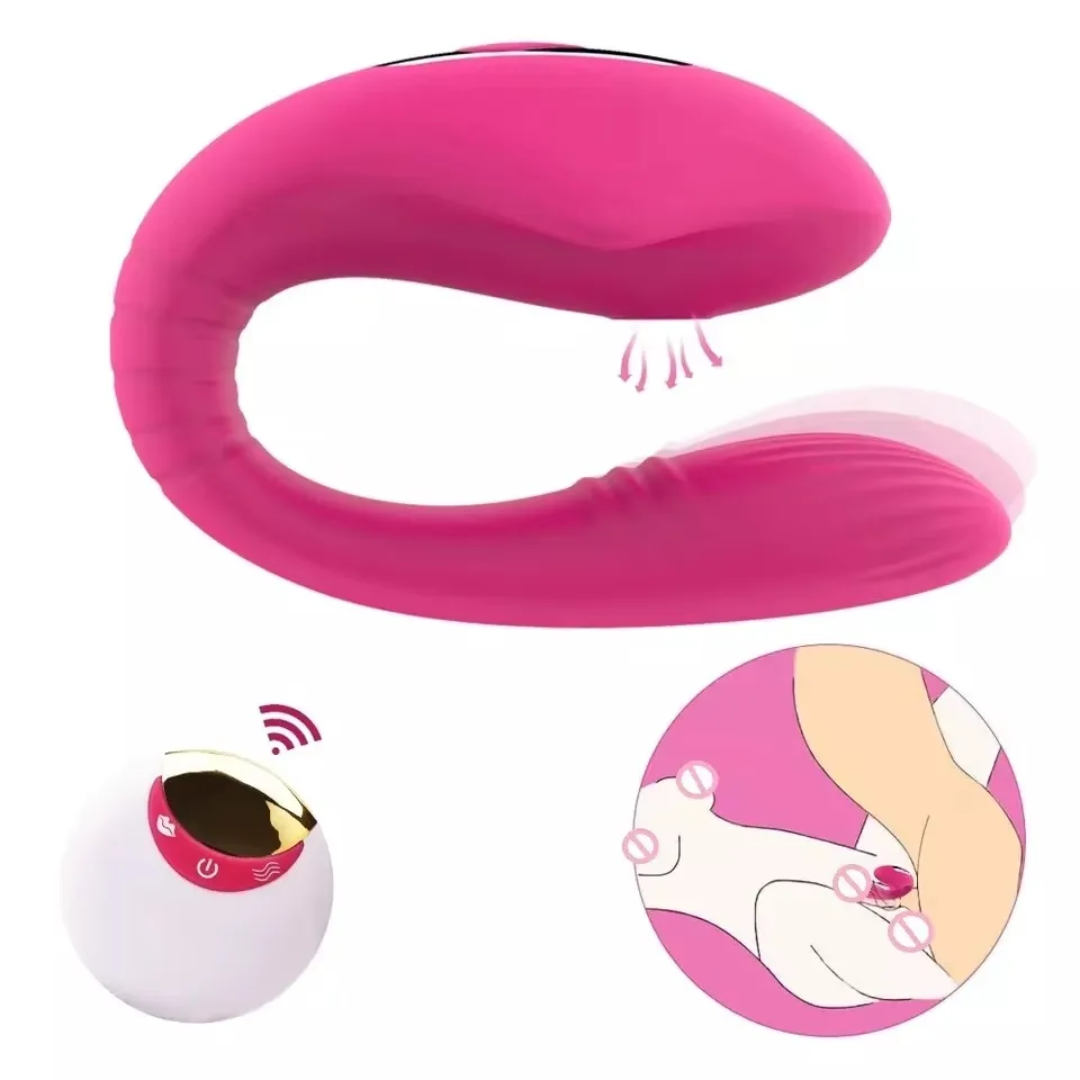 Estimulador Vibrador con Control Remoto – 5 Succión + 8 Vibración