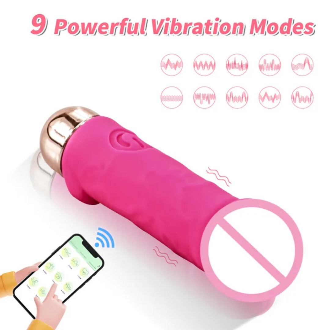 Mini Vibrador con App – 10 Frecuencias