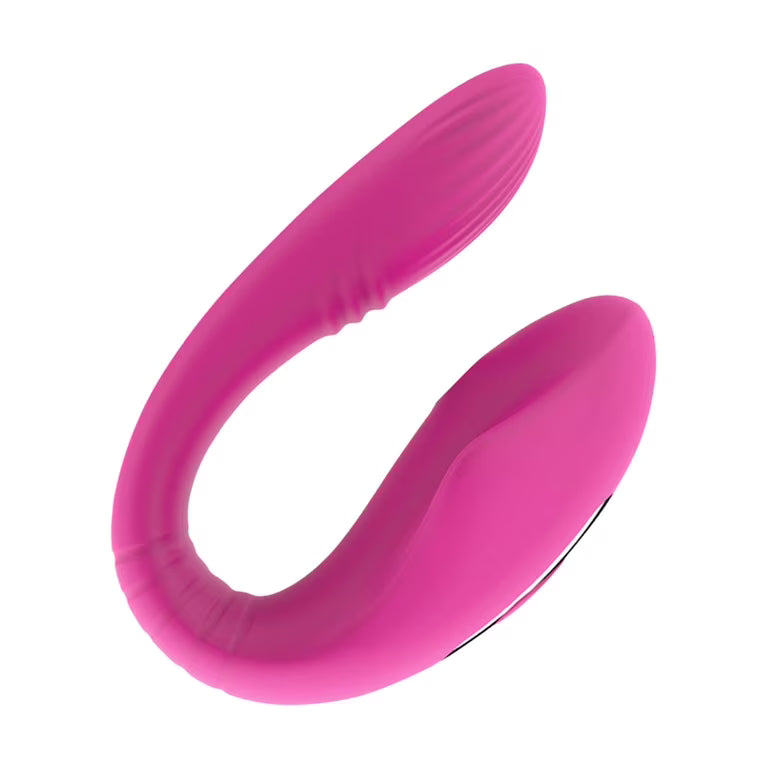 Vibrador en U con Succión Dual y Control Remoto 8 modos de vibración + 5 succion.