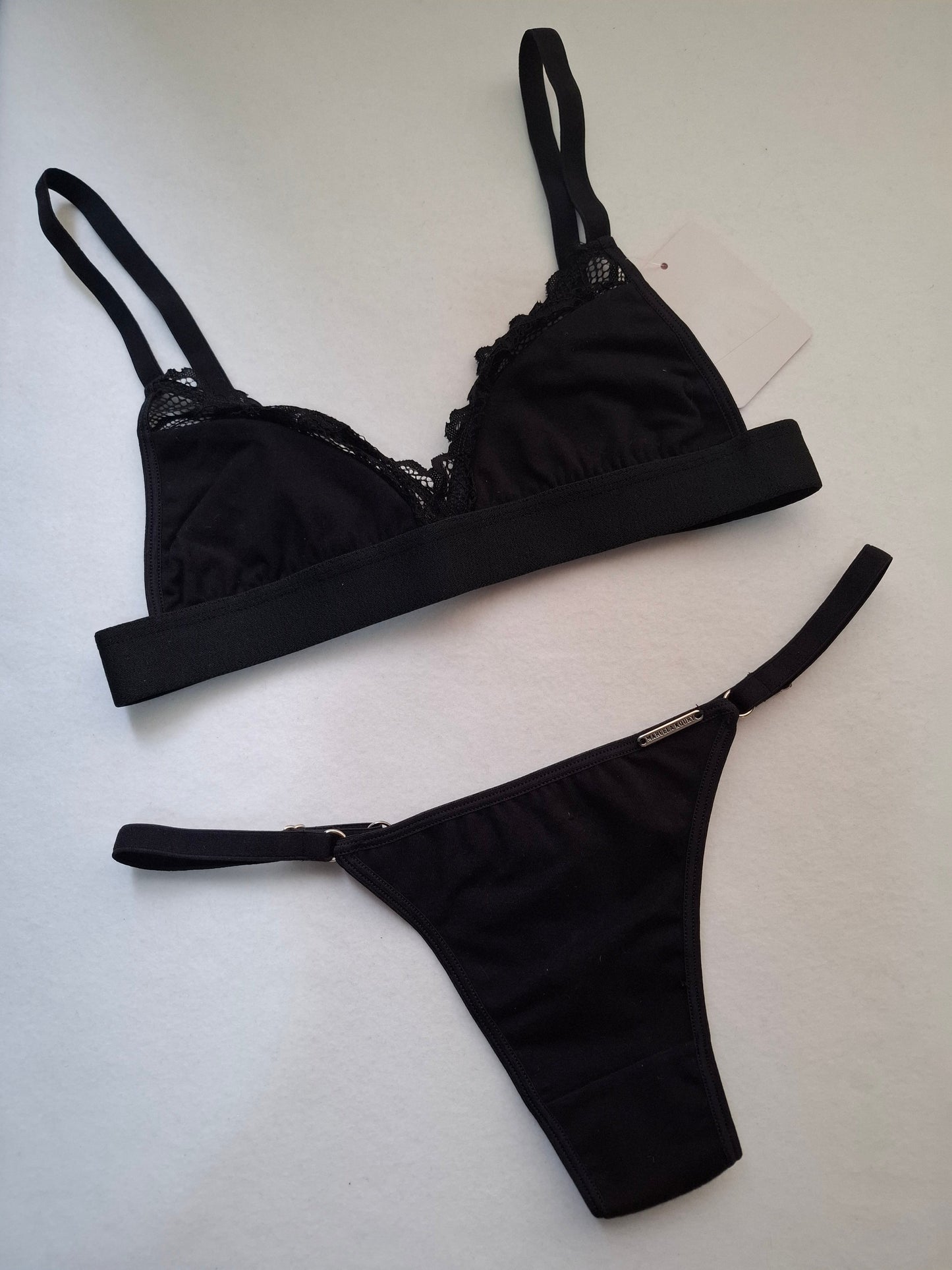Art.5688 Conjunto Algodon Lycra Bralette
