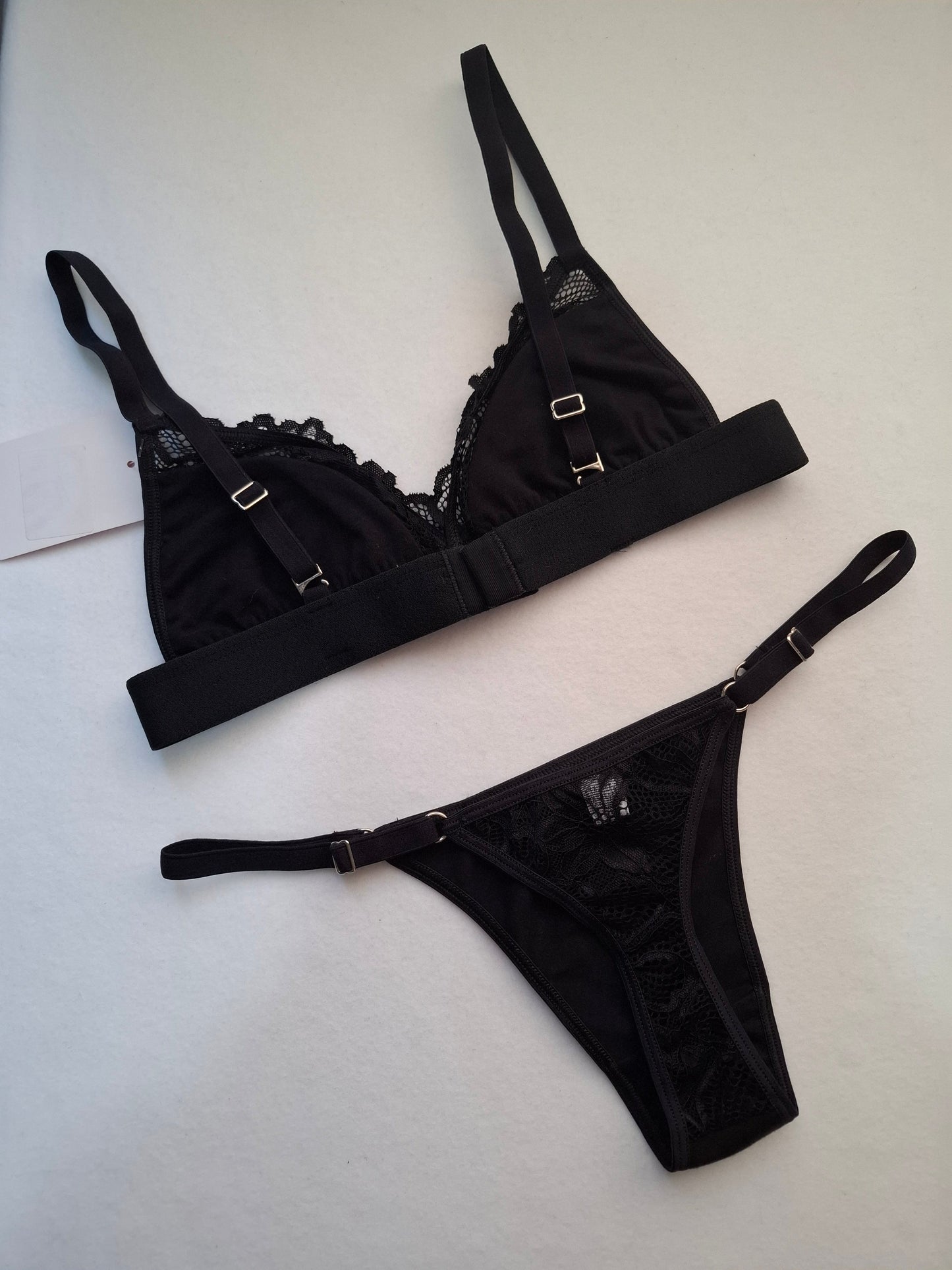 Art.5688 Conjunto Algodon Lycra Bralette