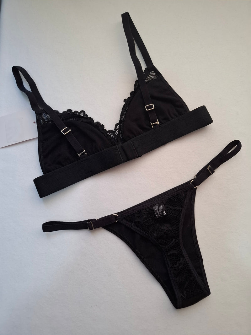Art.5688 Conjunto Algodon Lycra Bralette