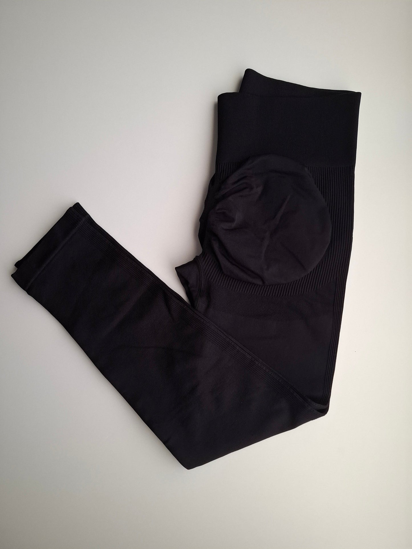 Leggings Negro efecto push up faja en el abdomen