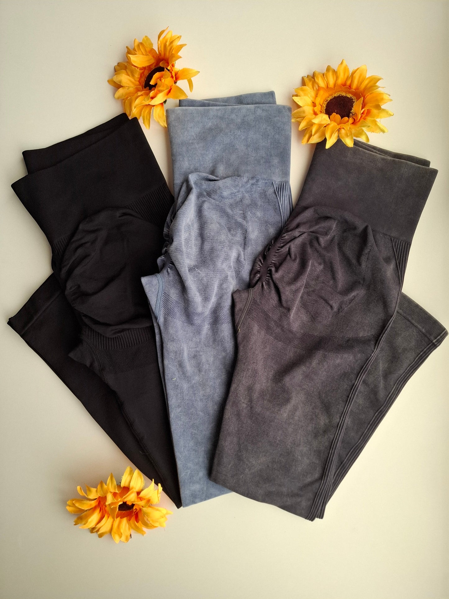 Leggings Negro efecto push up faja en el abdomen