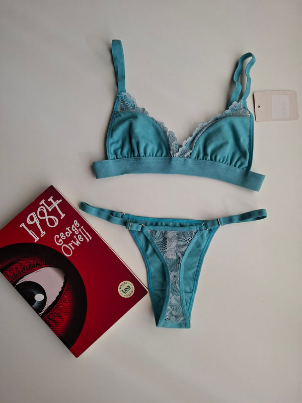 Art.5688 Conjunto Algodon Lycra Bralette