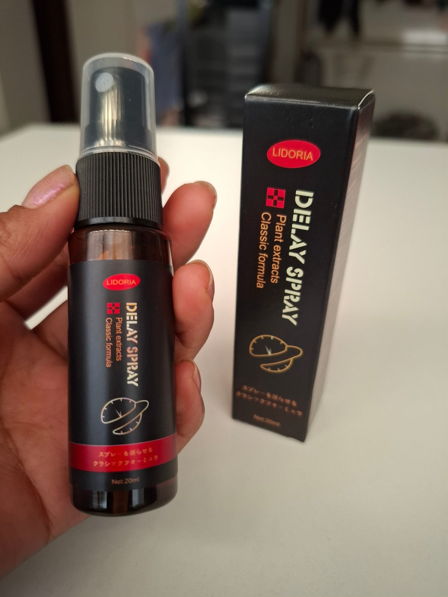 Delay (Lidoria) Spray Retardante Masculino de alta concentración 20 ML