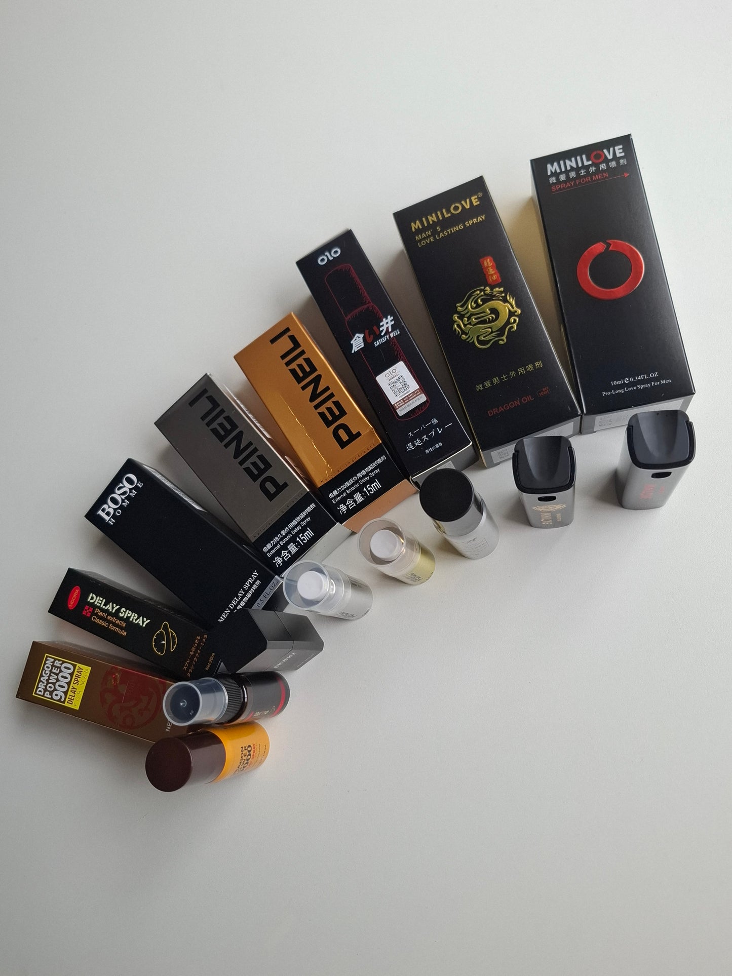 PEINEILI DORADO🟨 – SPRAY RETARDANTE MASCULINO (ALTA CONCENTRACIÓN)