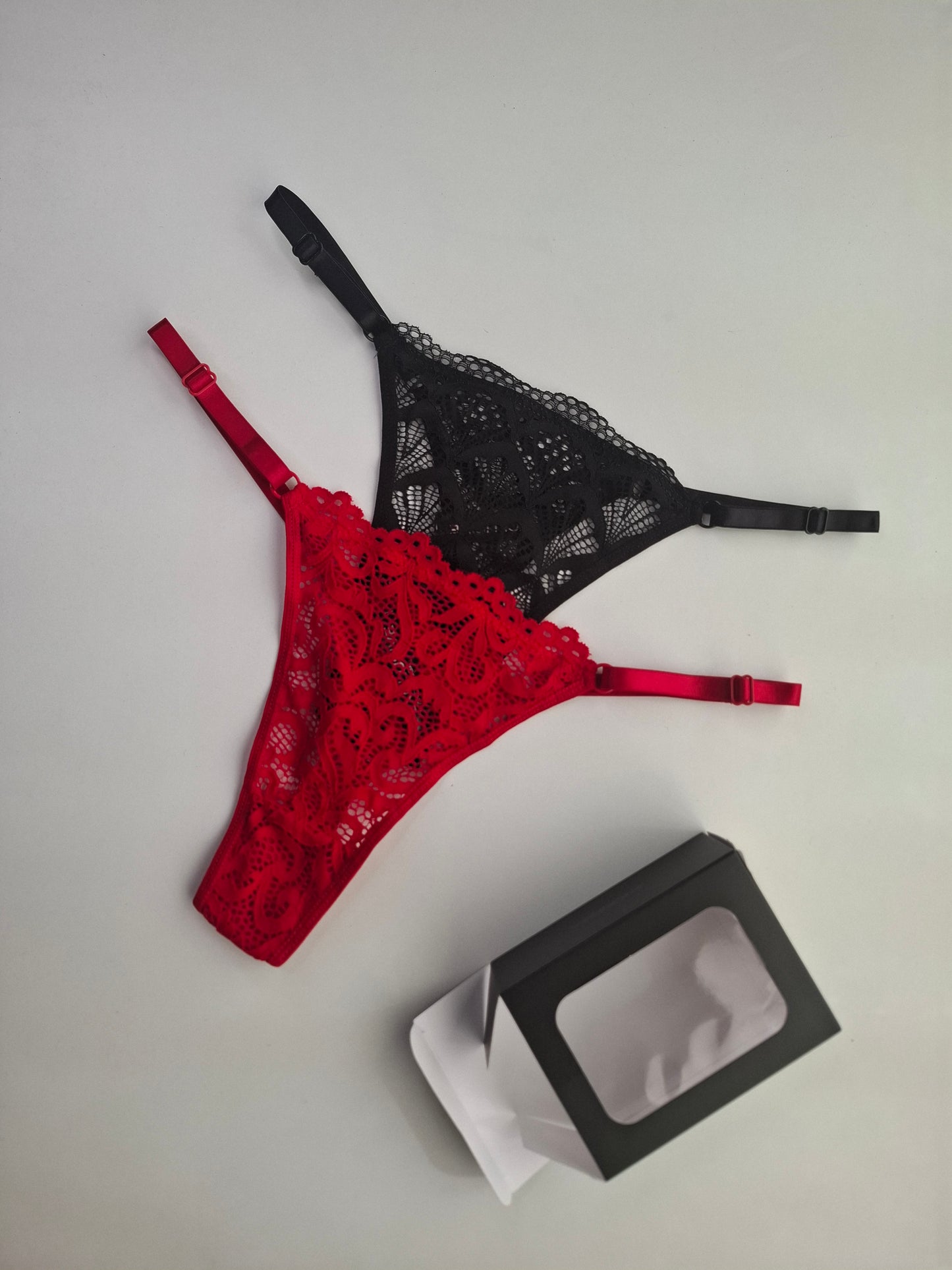 P072 pack x 2 colaless regulable de puntilla