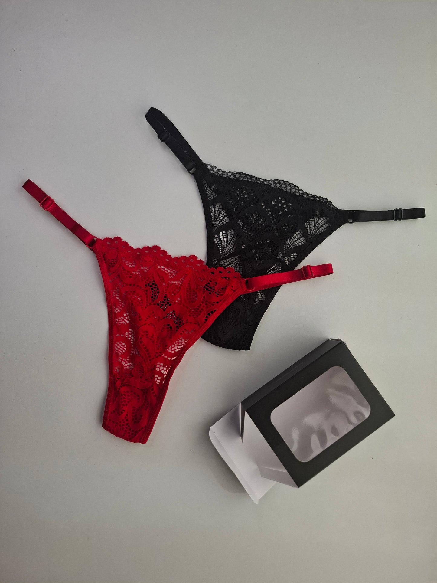 P072 pack x 2 colaless regulable de puntilla