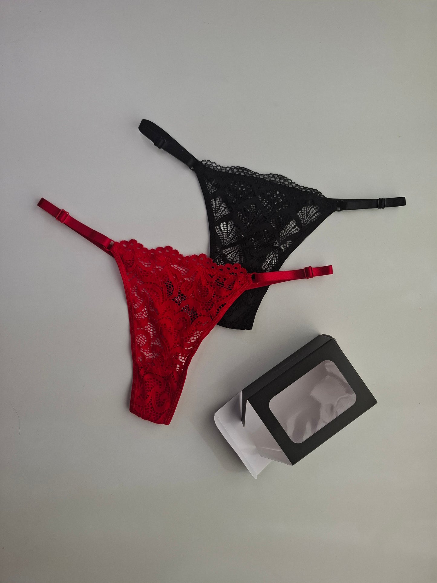 P072 pack x 2 colaless regulable de puntilla