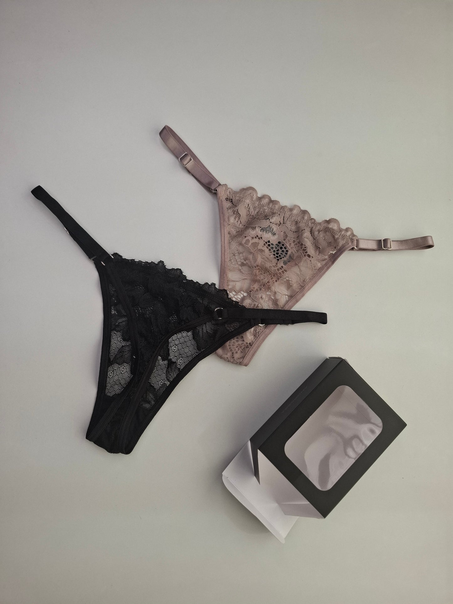 P072 pack x 2 colaless regulable de puntilla