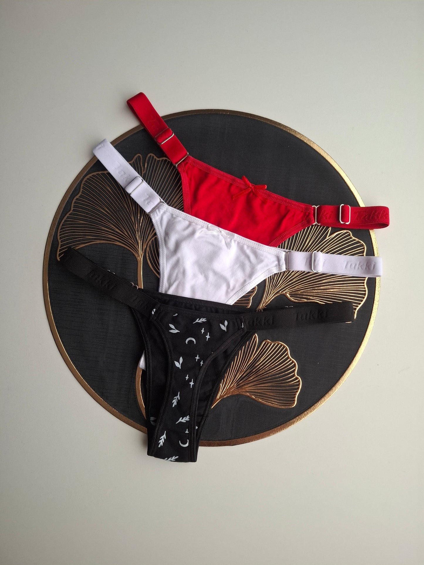 Art. 4075 Pack x3.  Algodón y Lycra Regulable