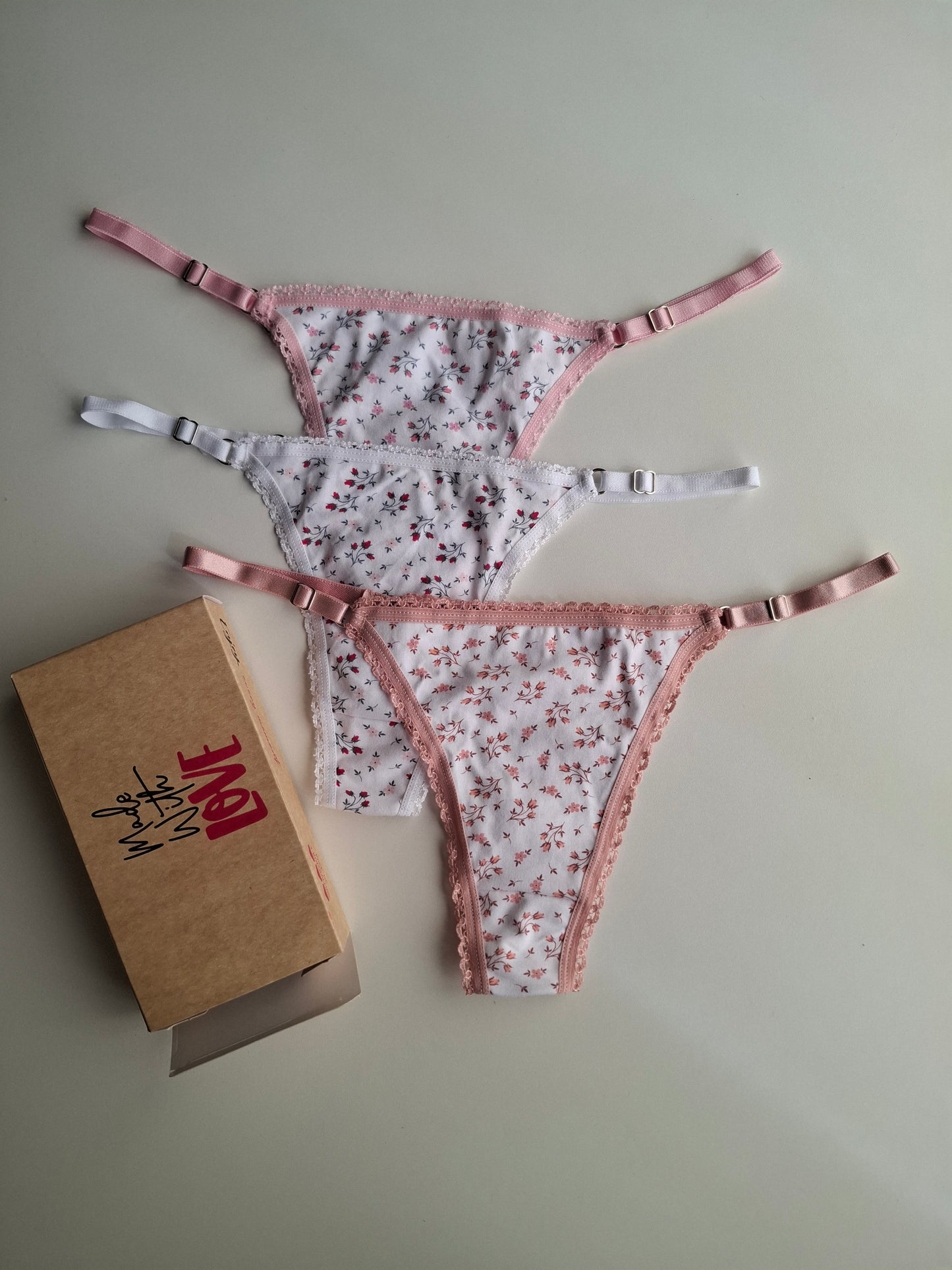 ART. 10215 PACK X3 COLALESS ALGODON/LYCRA ESTAMPADA CON BRETEL REGULABLE
