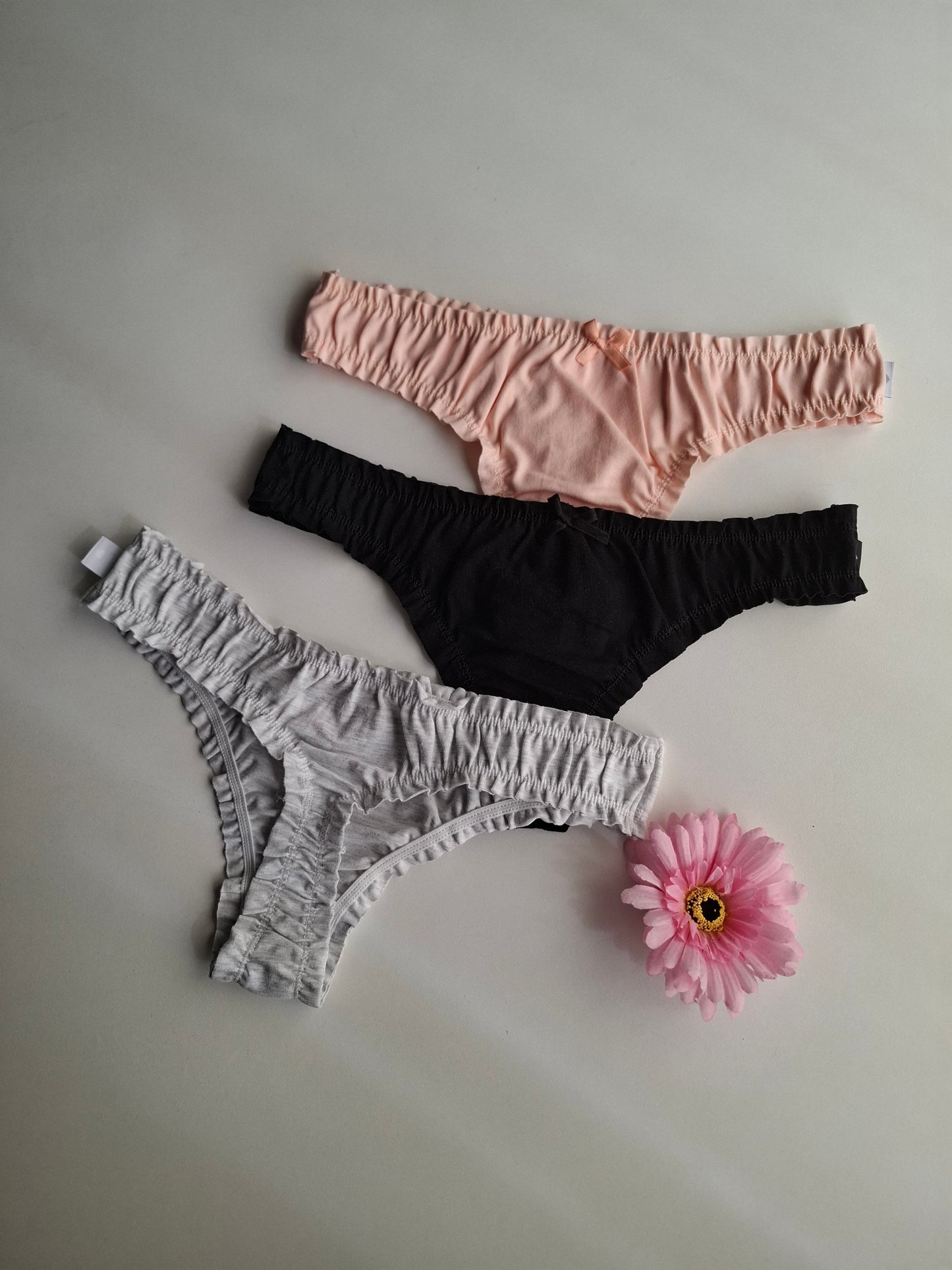 Art. 400 Pack x3 Colaless algodon/lycra Fru Fru.