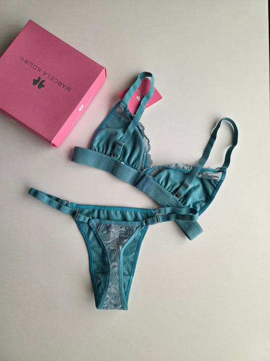Art.5688 Conjunto Algodon Lycra Bralette