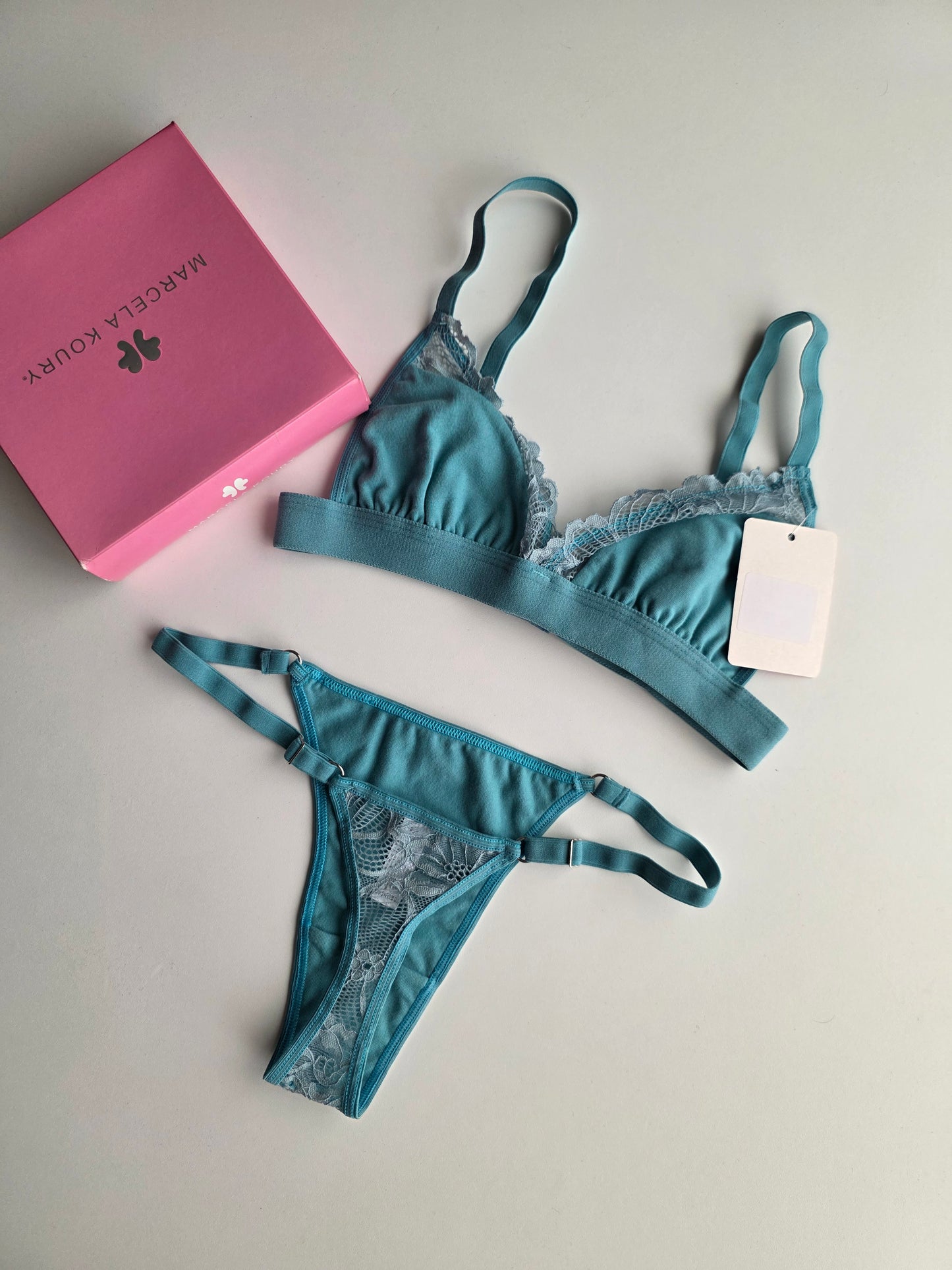 Art.5688 Conjunto Algodon Lycra Bralette