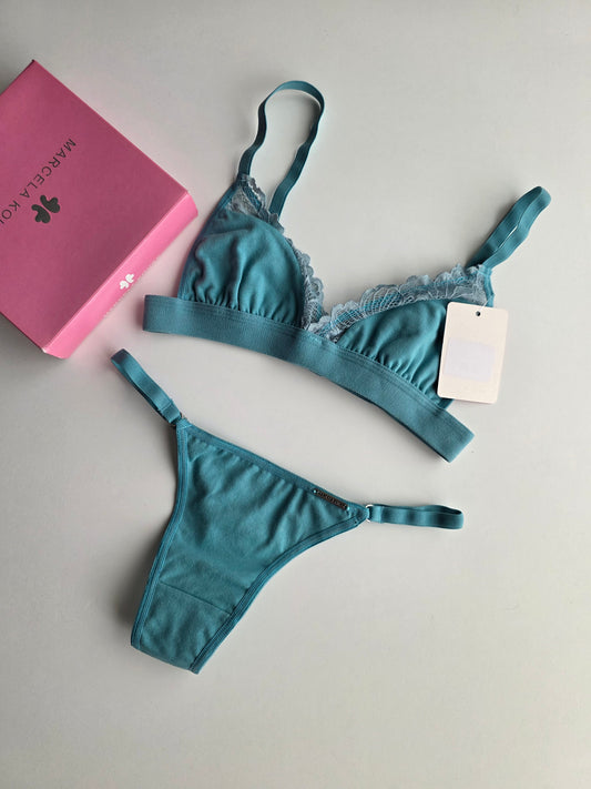 Art.5688 Conjunto Algodon Lycra Bralette