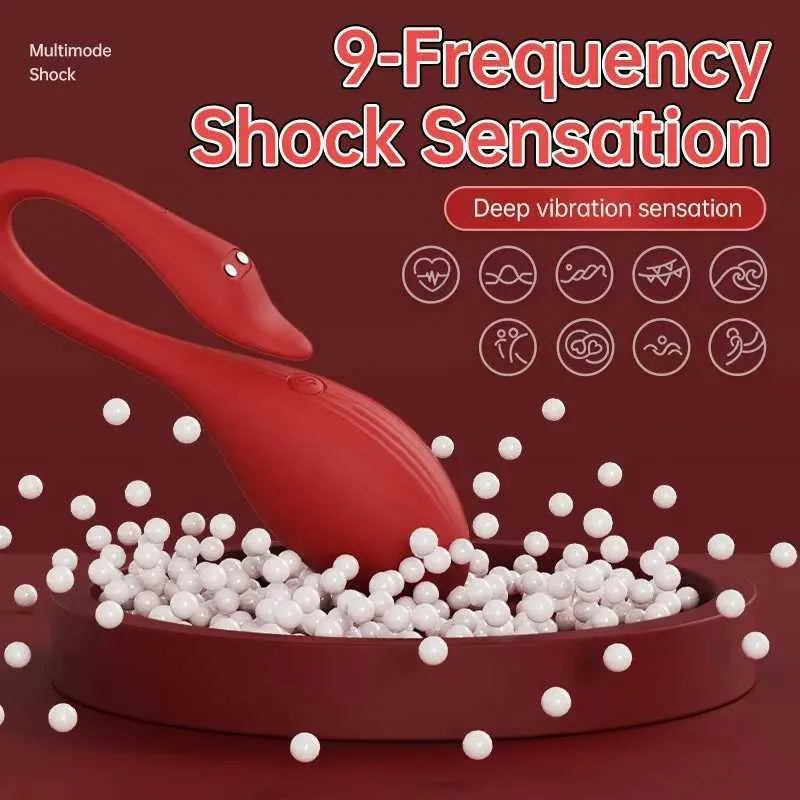 Vibrador Cisne con Control por App — Recargable · Resistente al agua