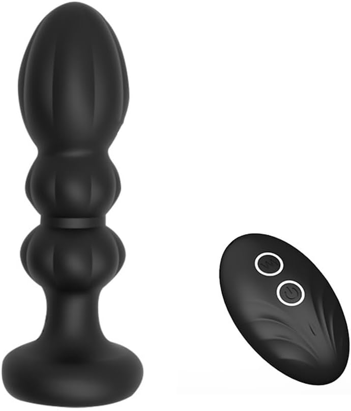 Plug Anal Vibrador con Empuje + Control Remoto MELO (2 en 1)