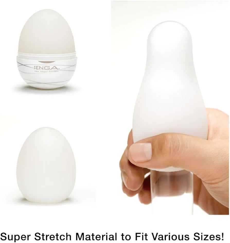 Masturbador Tenga Egg 6 diferentes texturas